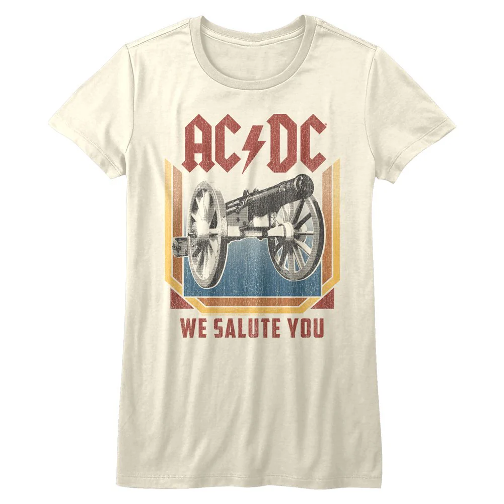 AC/DC - SALUTE LADIES SHIRT