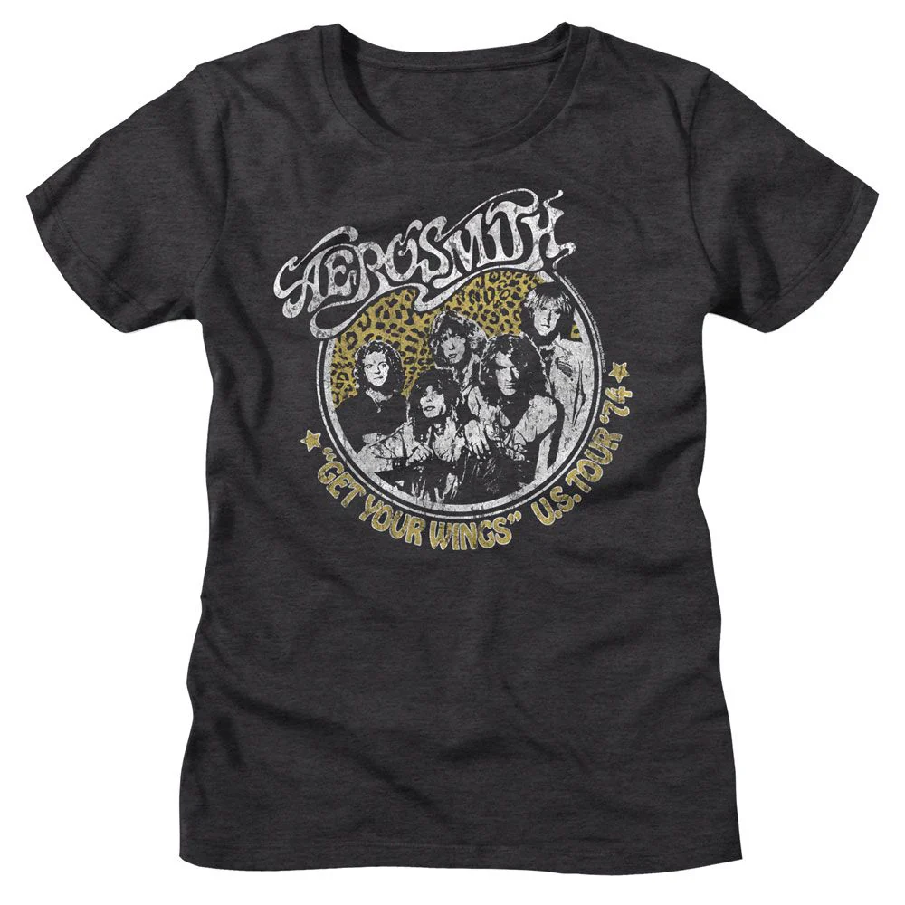 AEROSMITH - GET YOUR WINGS LADIES SHIRT