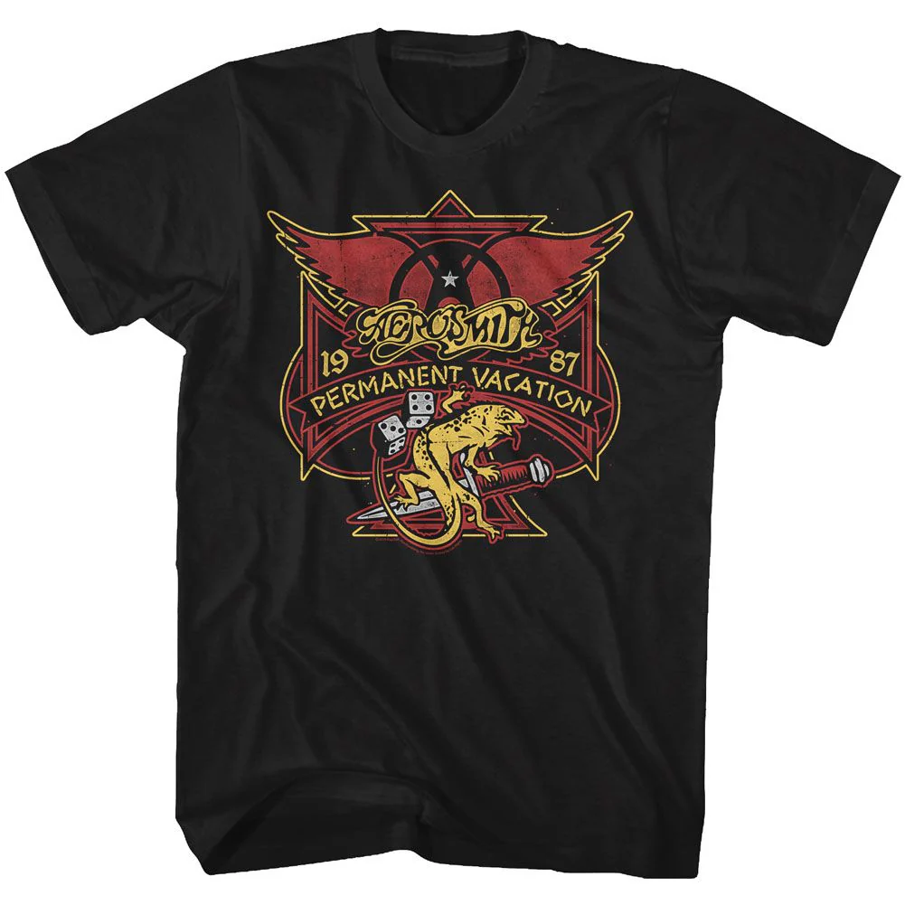 AEROSMITH - PERM VACAY LIZARD SHIRT