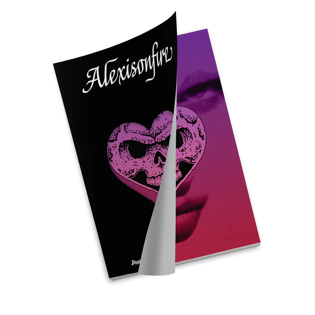 ALEXISONFIRE 'OTHERNESS' Black/White Marble LP + BrooklynVegan Special Collector's Edition Magazine - Image 3