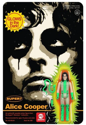 ALICE COOPER REACTION FIGURE - GLOW IN THE DARK