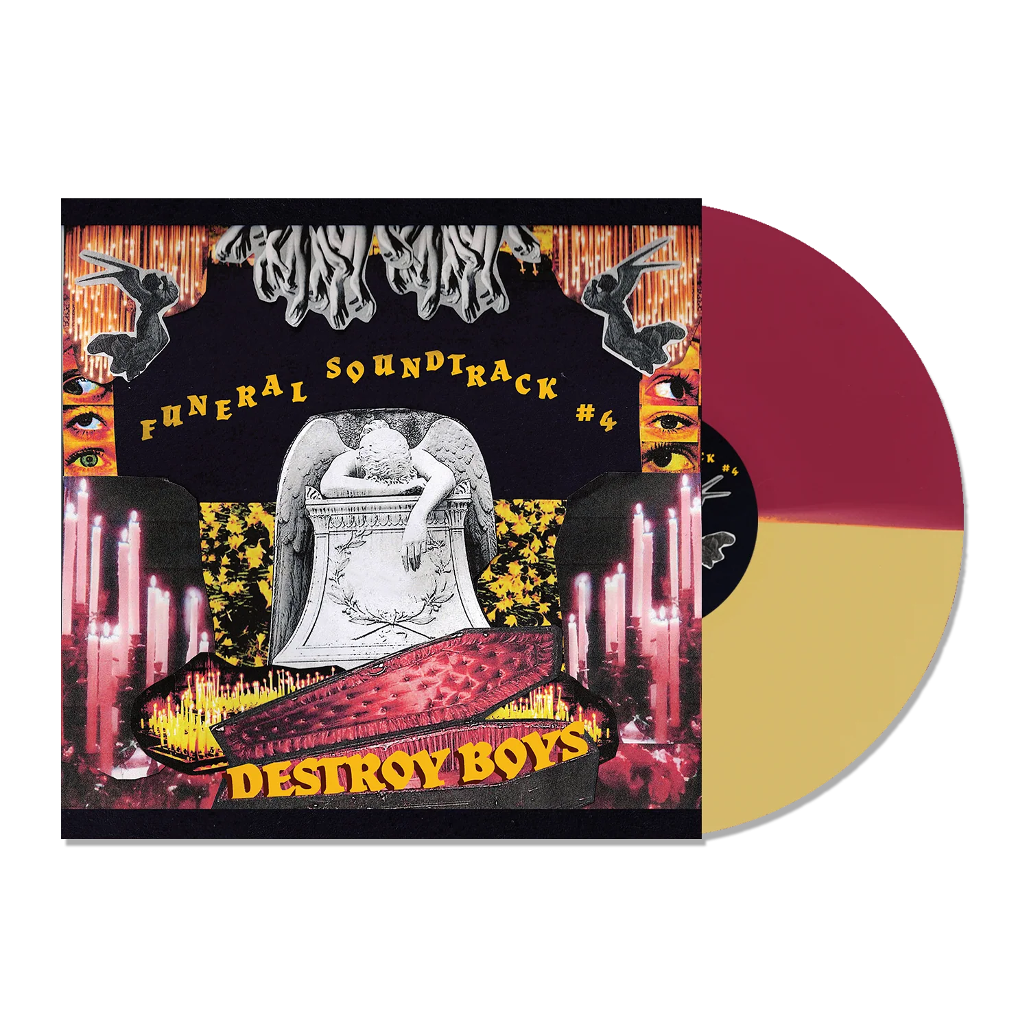 ALTERNATIVE PRESS FALL 2024 ISSUE FEATURING DESTROY BOYS +'FUNERAL SOUNDTRACK #4' LP - EXCLUSIVE - LTD. 500 - RED/GOLD - Image 2