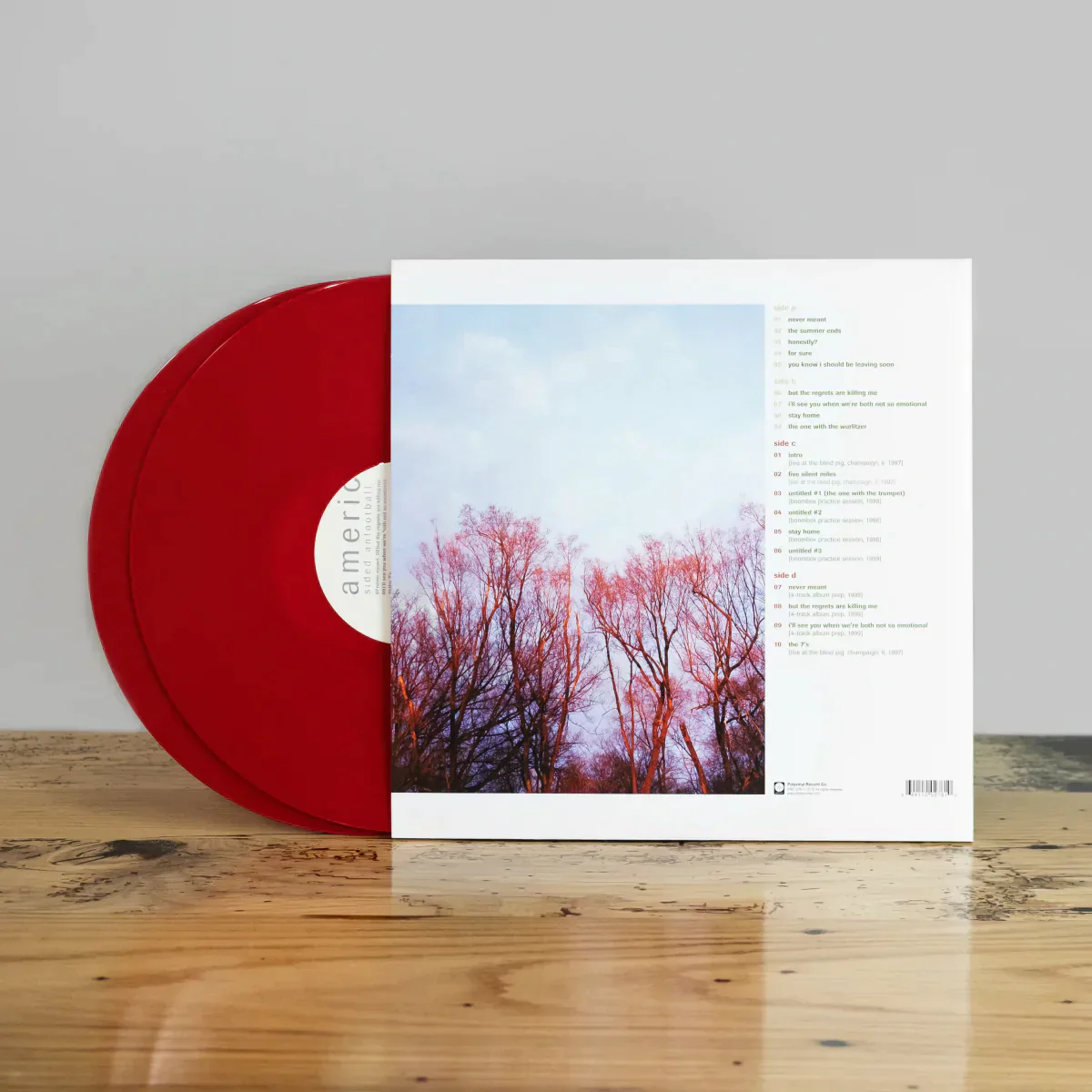 AMERICAN FOOTBALL 'AMERICAN FOOTBALL' 2LP DELUXE EDITION - RED - Image 2