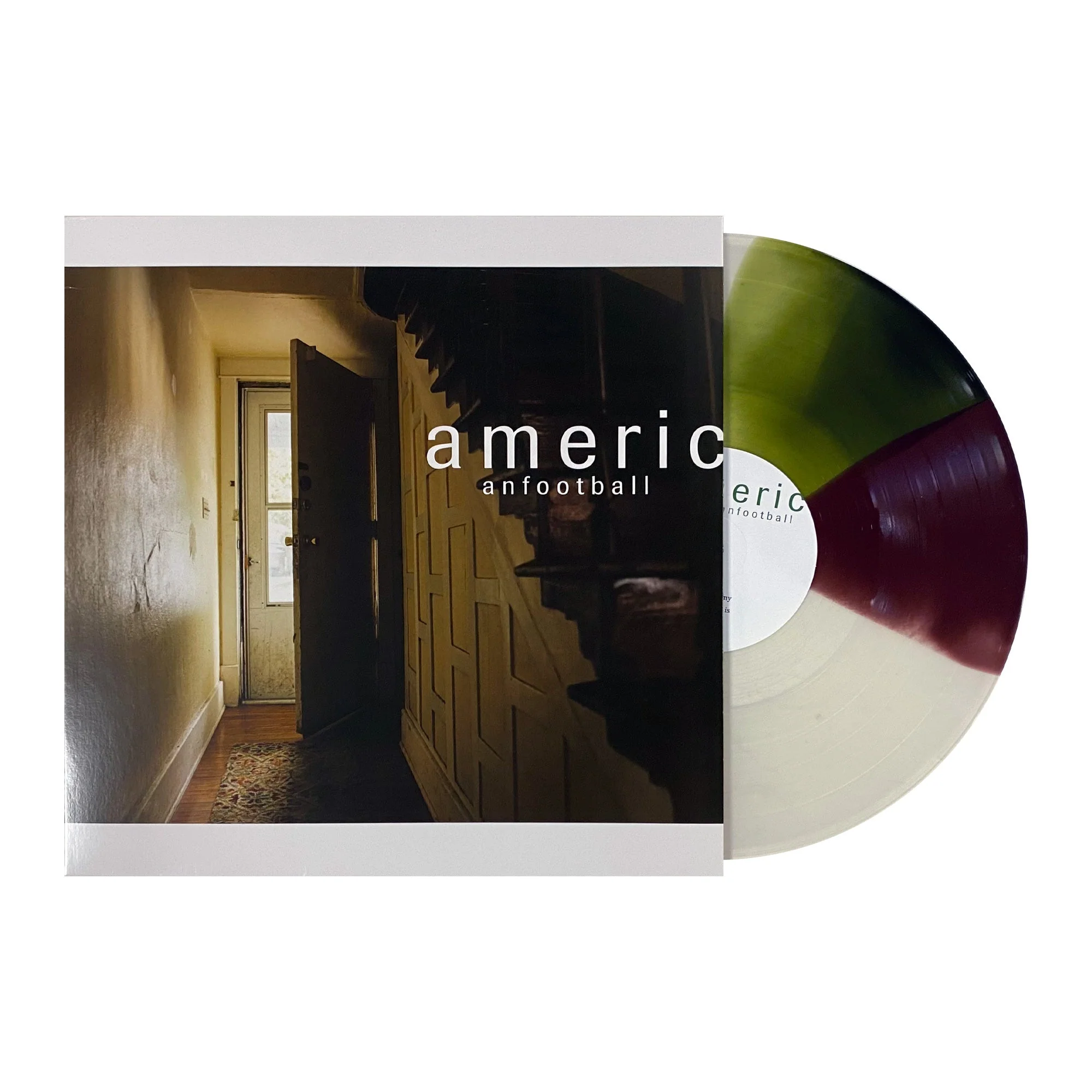 AMERICAN FOOTBALL'LP2' LP - LTD.200 - OLIVE/CLOUDY CLEAR/ BROWN/TWISTER