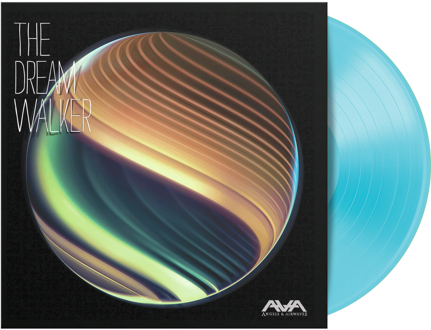 ANGELS & AIRWAVES'THE DREAM WALKER' LP - EXCLUSIVE - LTD. 500 - BABY BLUE