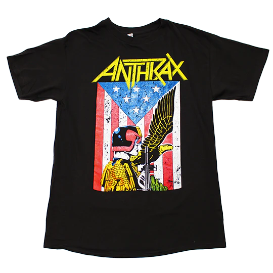 ANTHRAX 'DREDD EAGLE' T-SHIRT