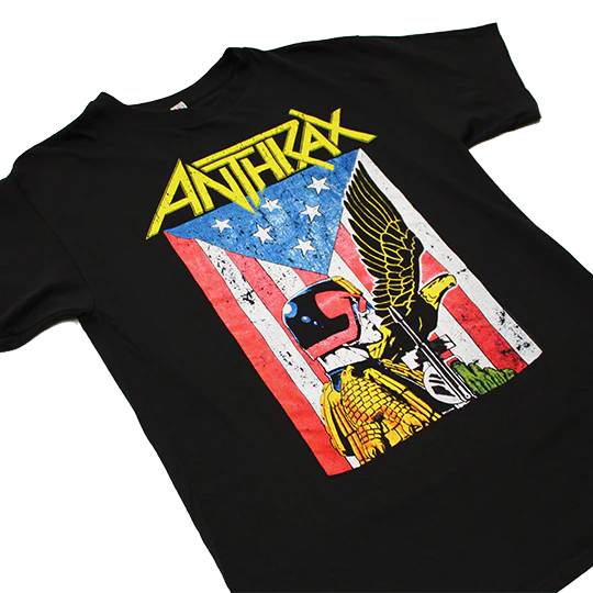 ANTHRAX 'DREDD EAGLE' T-SHIRT - Image 2