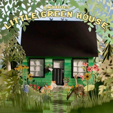 ANXIOUS 'LITTLE GREEN HOUSE' LP - PEACH/SWIRL