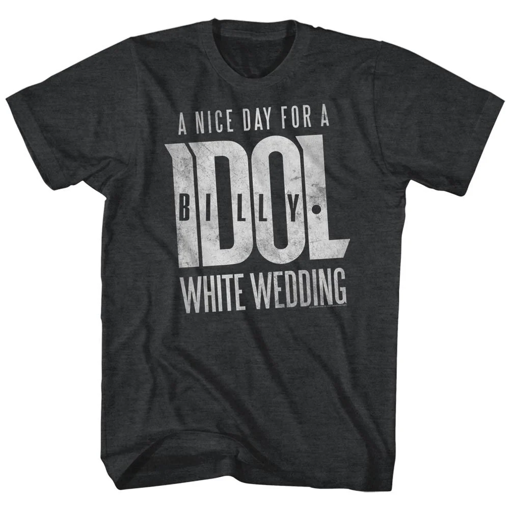 BILLY IDOL - WHITE WEDDING SHIRT