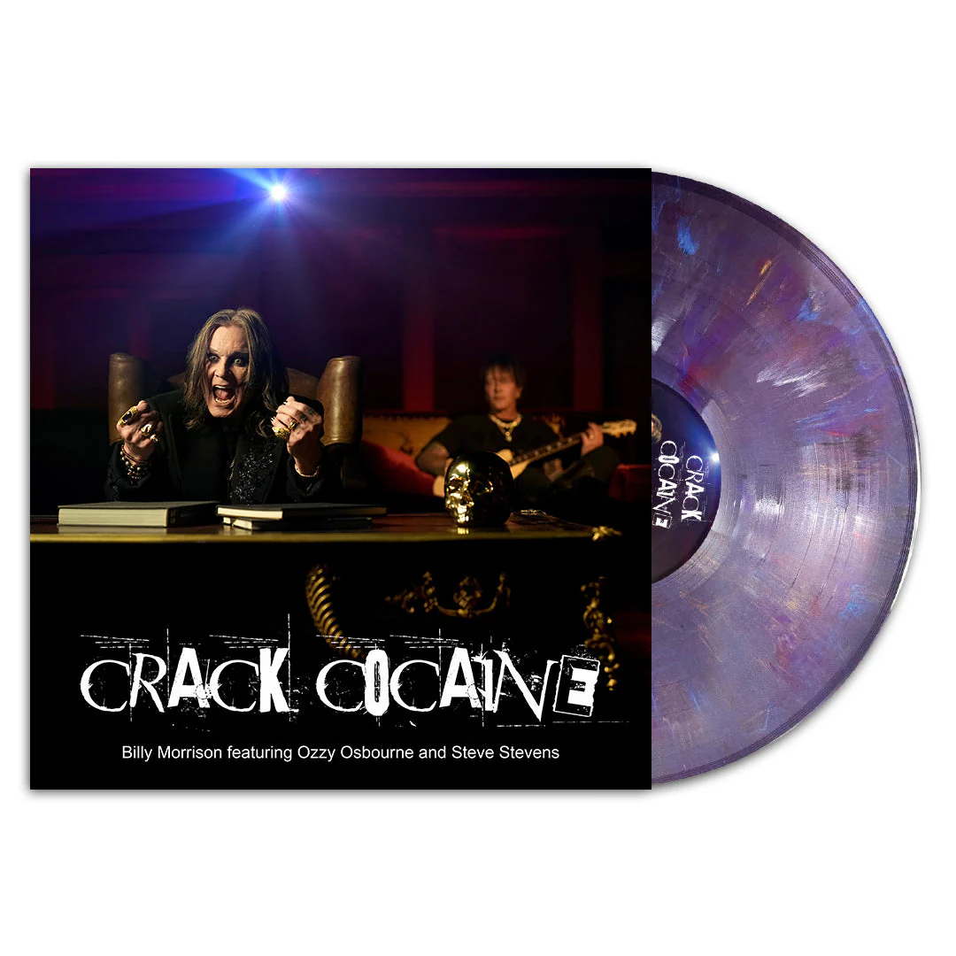 BILLY MORRISON 'INCITE THE WATCH' 12" & 'CRACK COCAINE' 12" - LTD. - PICTURE DISK - ETCHED PURPLE/BLUE - Image 6
