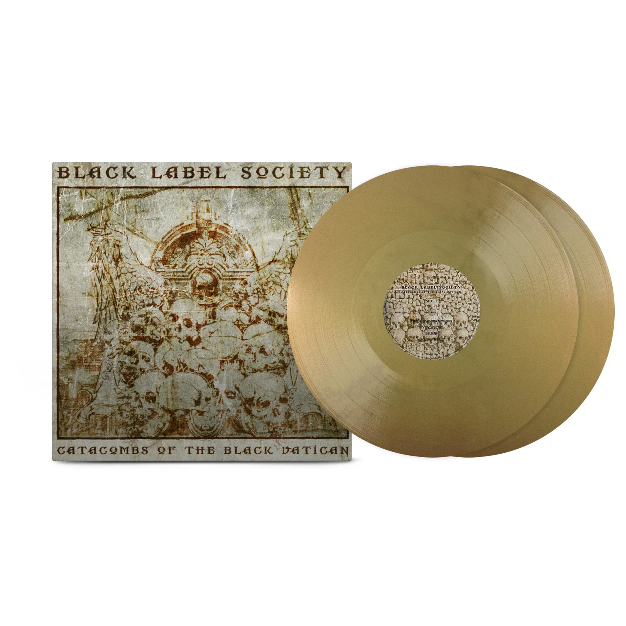 BLACK LABEL SOCIETY 'CATACOMBS OF THE BLACK' 2LP - GOLD