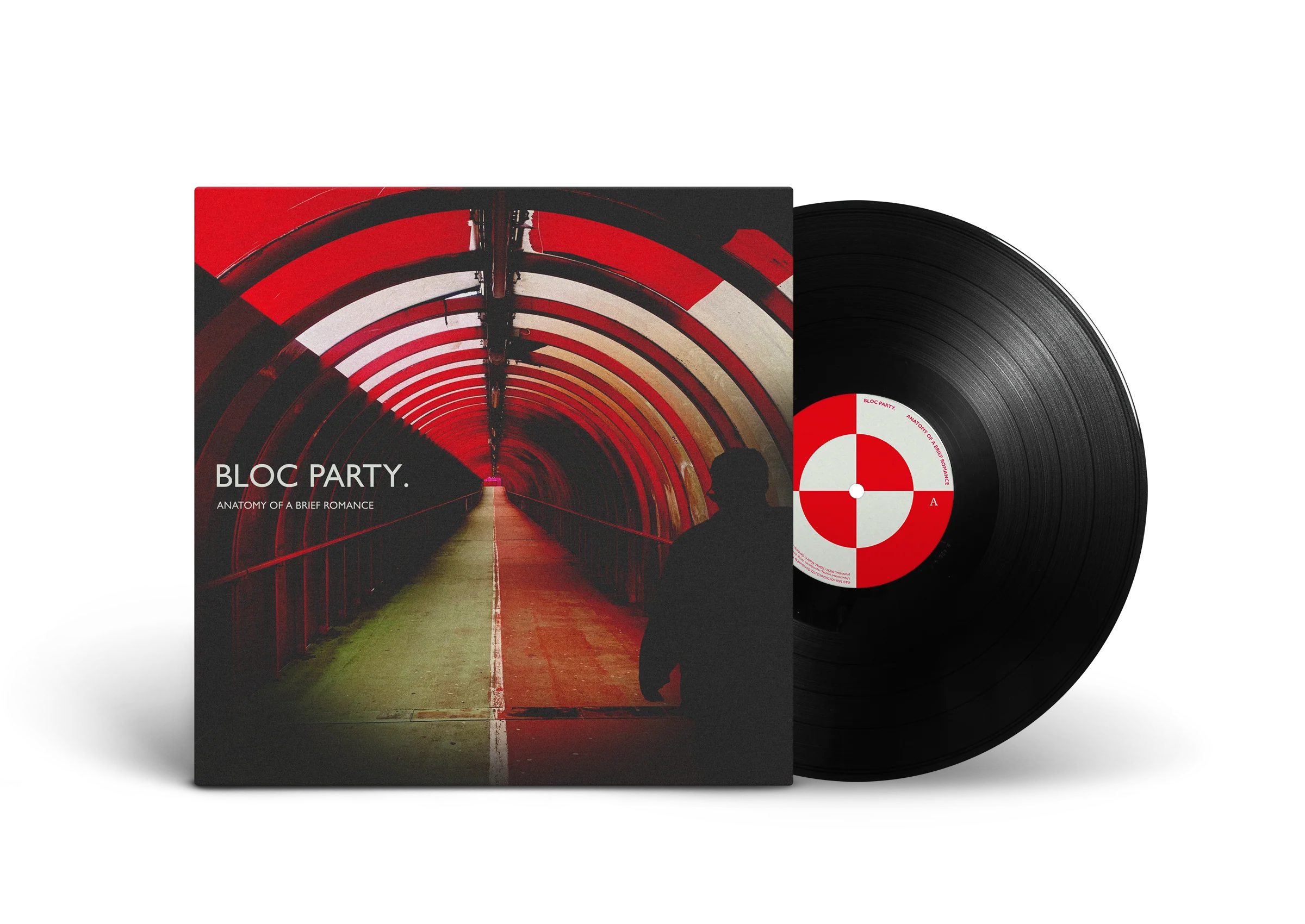 BLOC PARTY 'ANATOMY OF A BRIEF ROMANCE' LP - BLACK