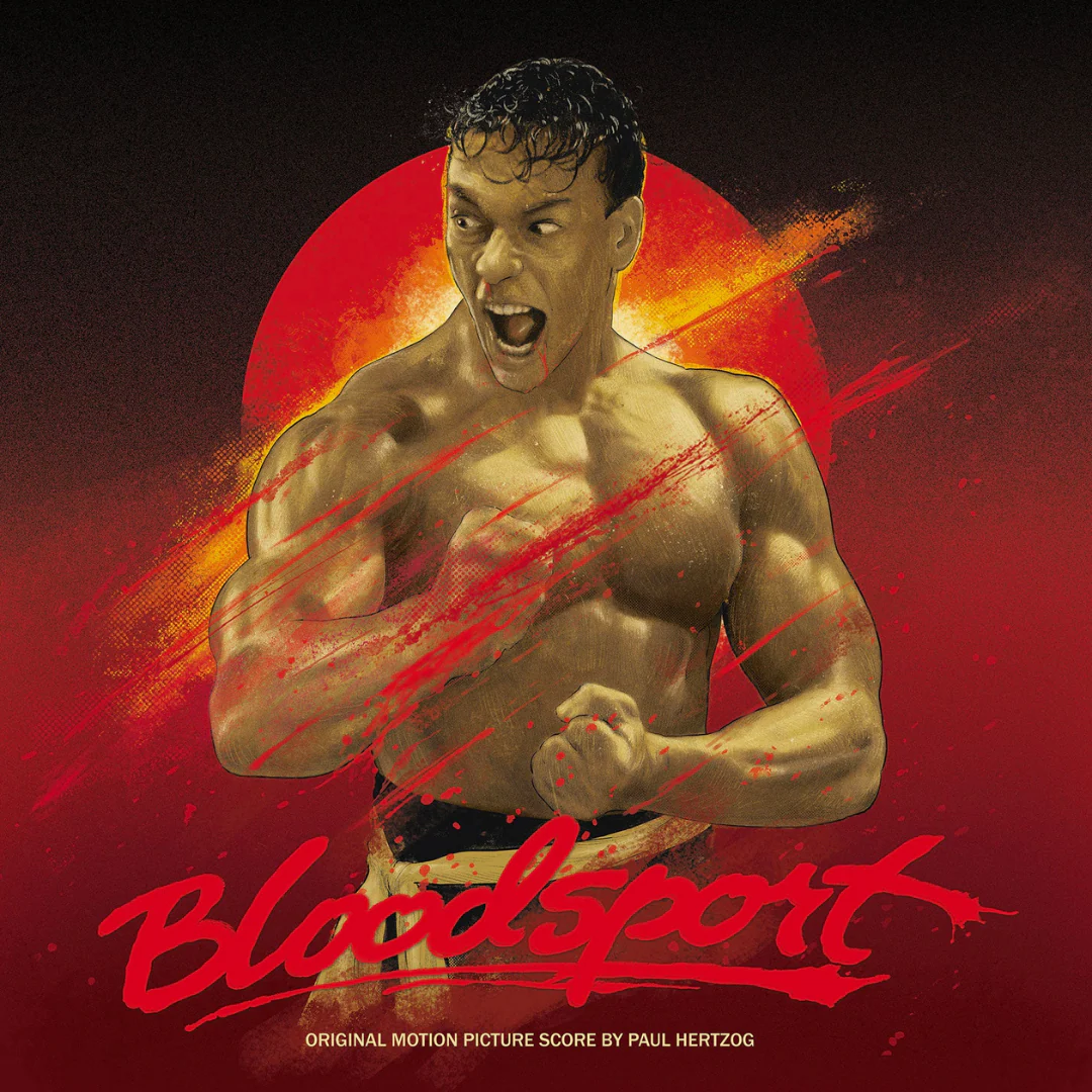 BLOODSPORT SOUNDTRACK 2LP BY PAUL HERTZOG - "KUMITE" - SPLATTER - Image 4