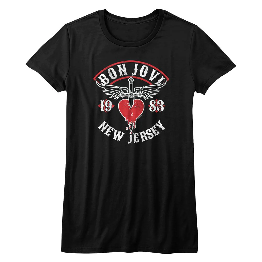 BON JOVI - NJ38 LADIES SHIRT