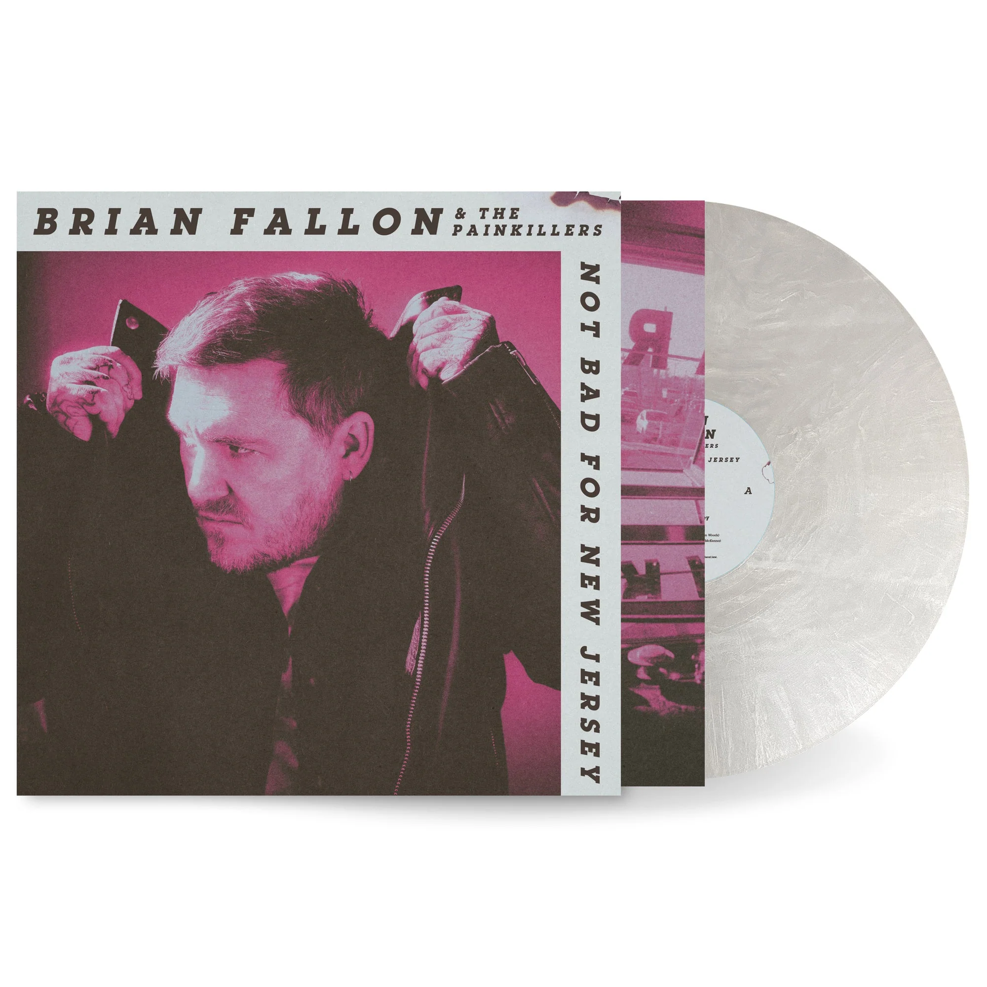BRIAN FALLON 'NOT BAD FOR NEW JERSEY' LP - Pearls White