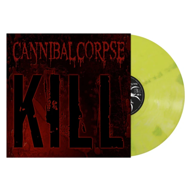 CANNIBAL CORPSE 'KILL' 20TH ANNIVERSARY LP - GREEN SLIME