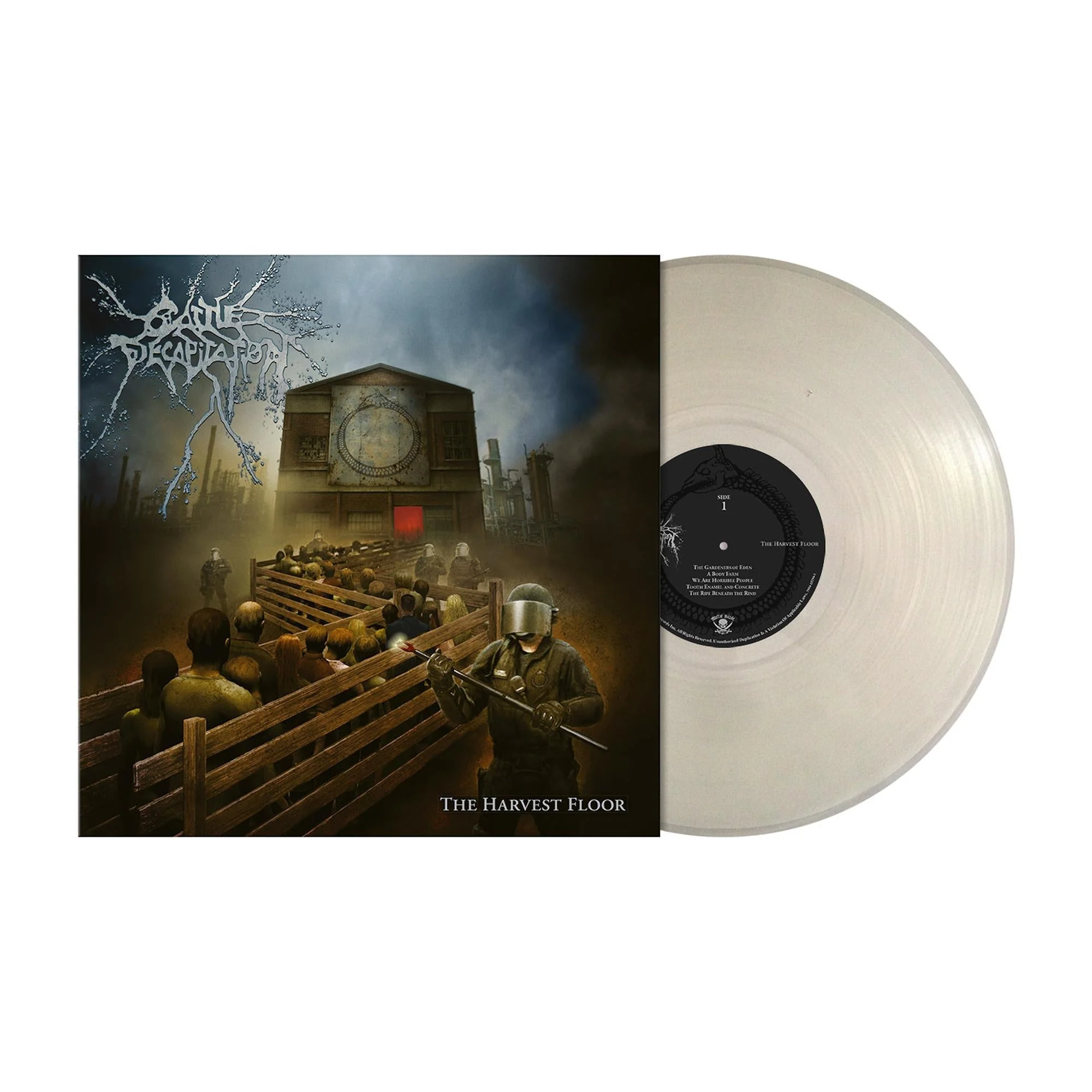 CATTLE DECAPITATION 'THE HARVEST FLOOR' LP - CLEAR