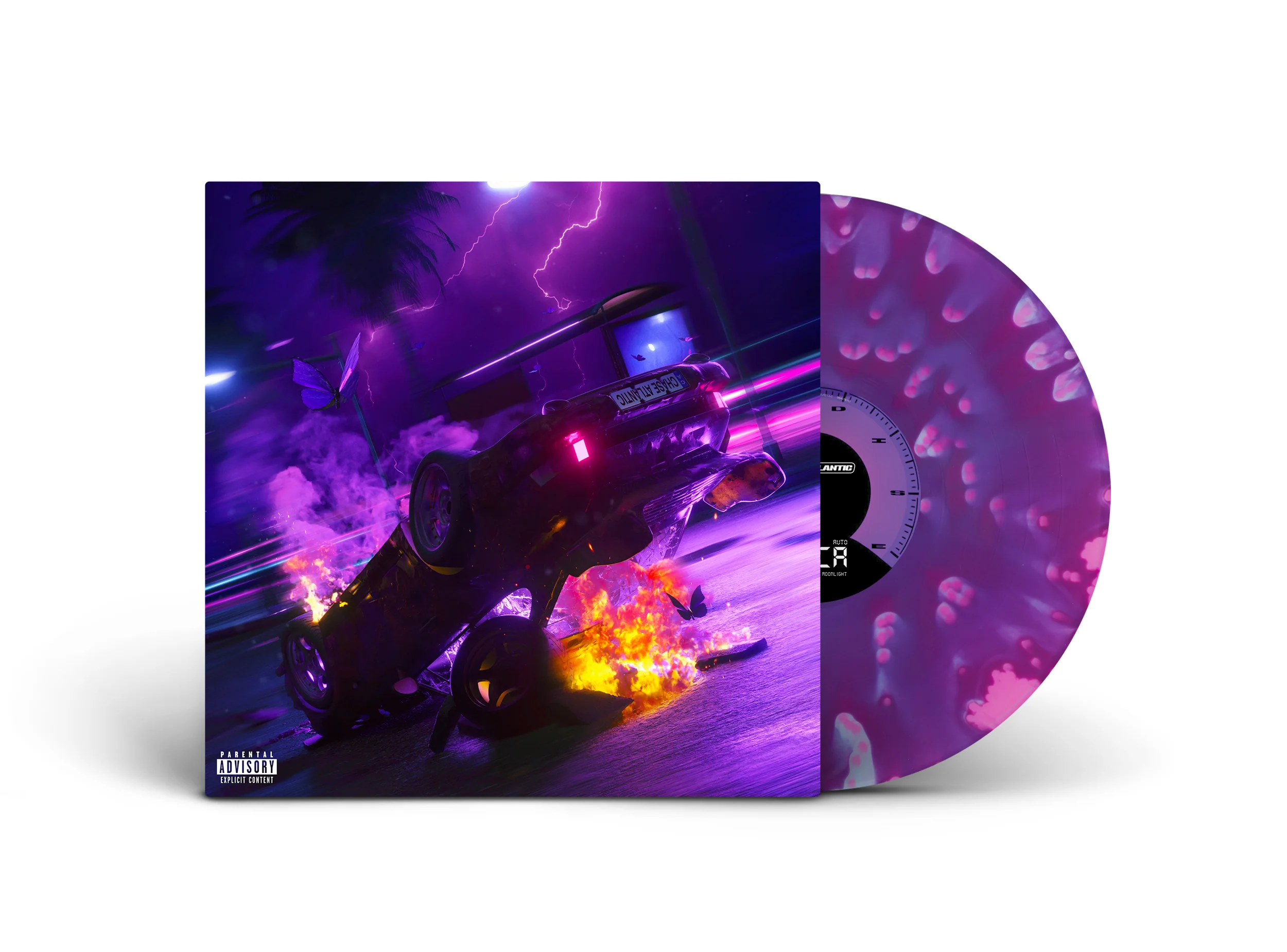 CHASE ATLANTIC 'PARADISE' 12" EP (Ghostly Purple/Pink Vinyl)