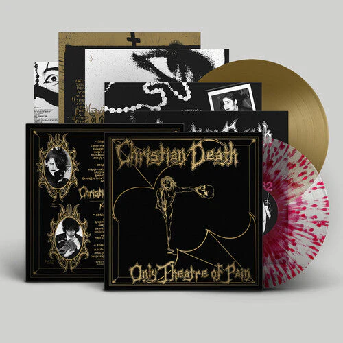 CHRISTIAN DEATH 'ONLY THEATRE OF PAIN' 2LP - LTD. - COLOR