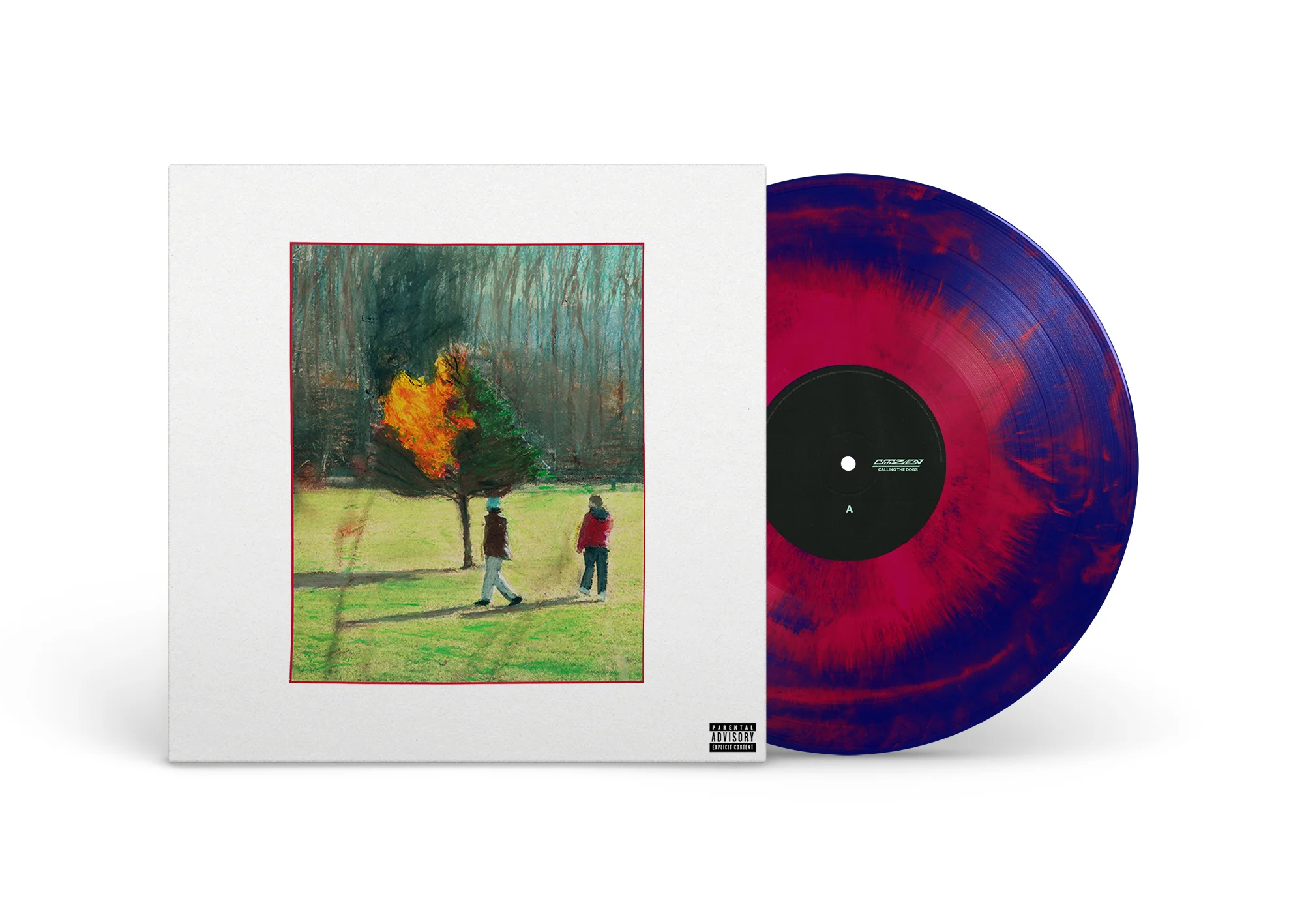 CITIZEN'CALLING THE DOGS' LP (Limited Edition – Only 400 Made, Blue & Red Swirl Vinyl)