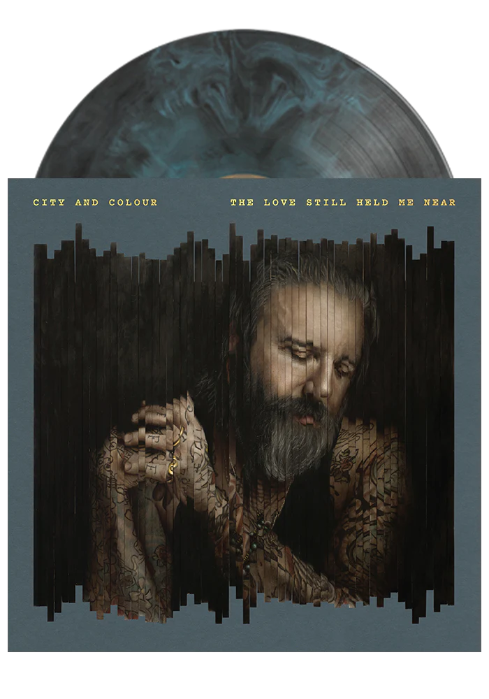 CITY AND COLOUR ‘THE LOVE STILL HELD ME NEAR’ 2LP - EXCLUSIVE - LTD. 500 -  BLACK/BLUE/GALAXY