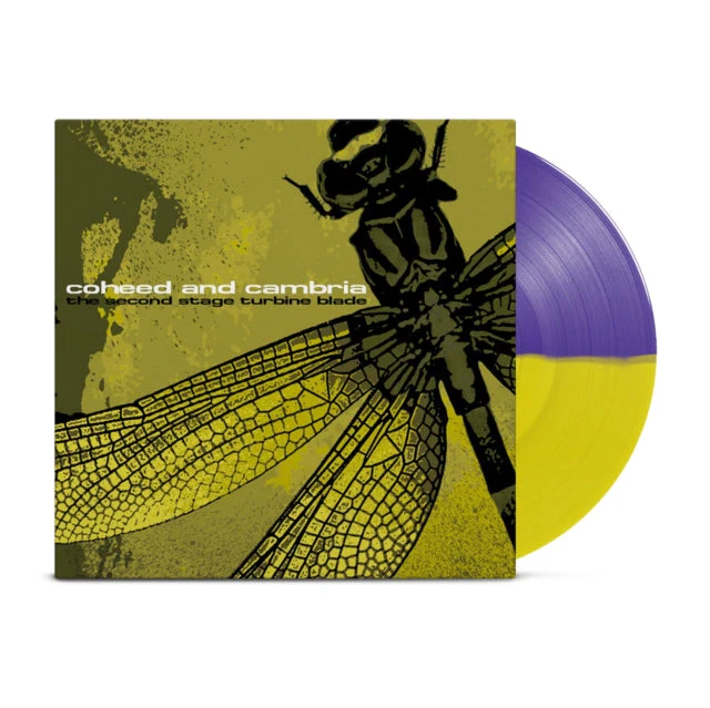 COHEED AND CAMBRIA'THE SECOND STAGE TURBINE BLADE' LP - LTD. - PURPLE/YELLOW