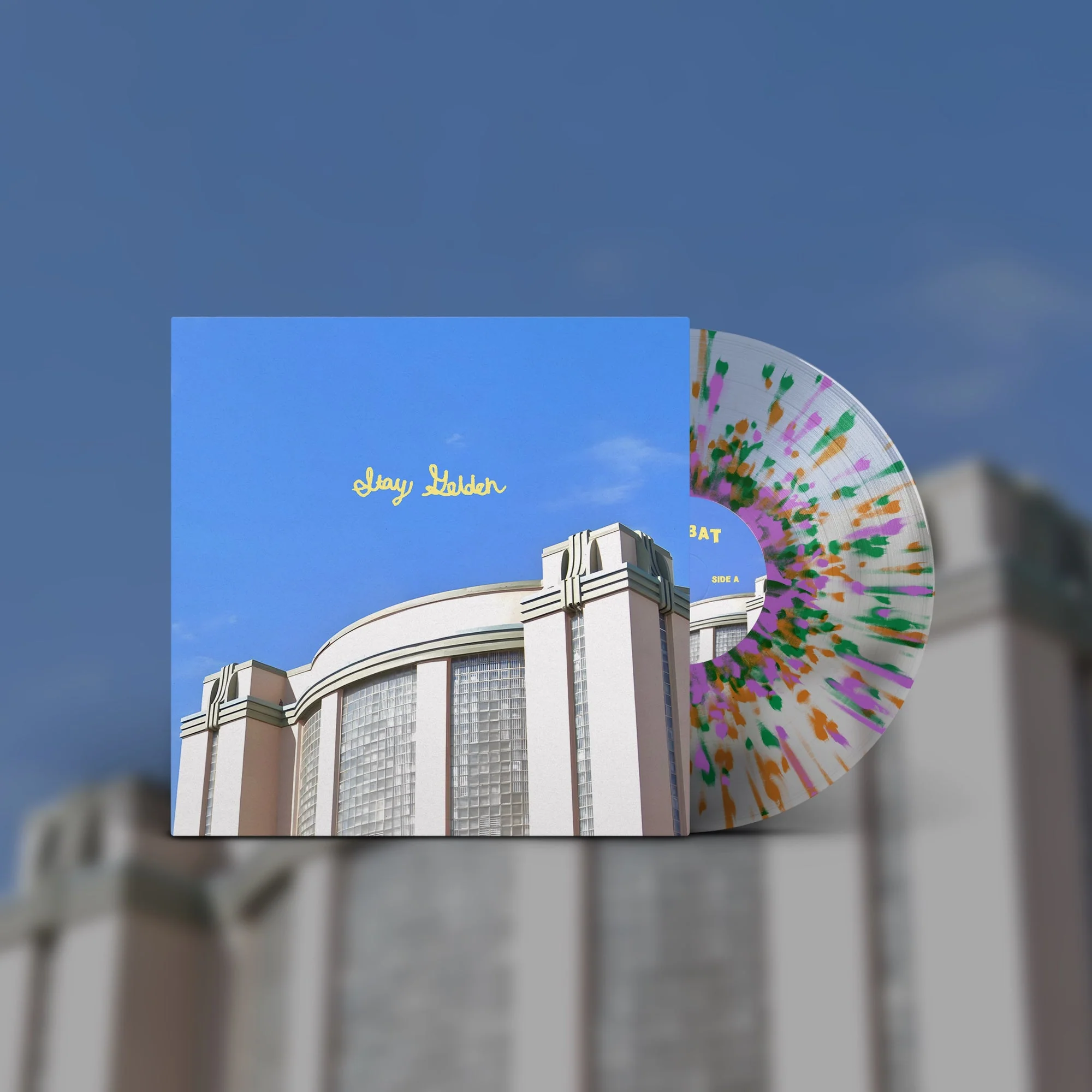 COMBAT 'STAY GOLDEN' LP - SHINJI SPLATTER