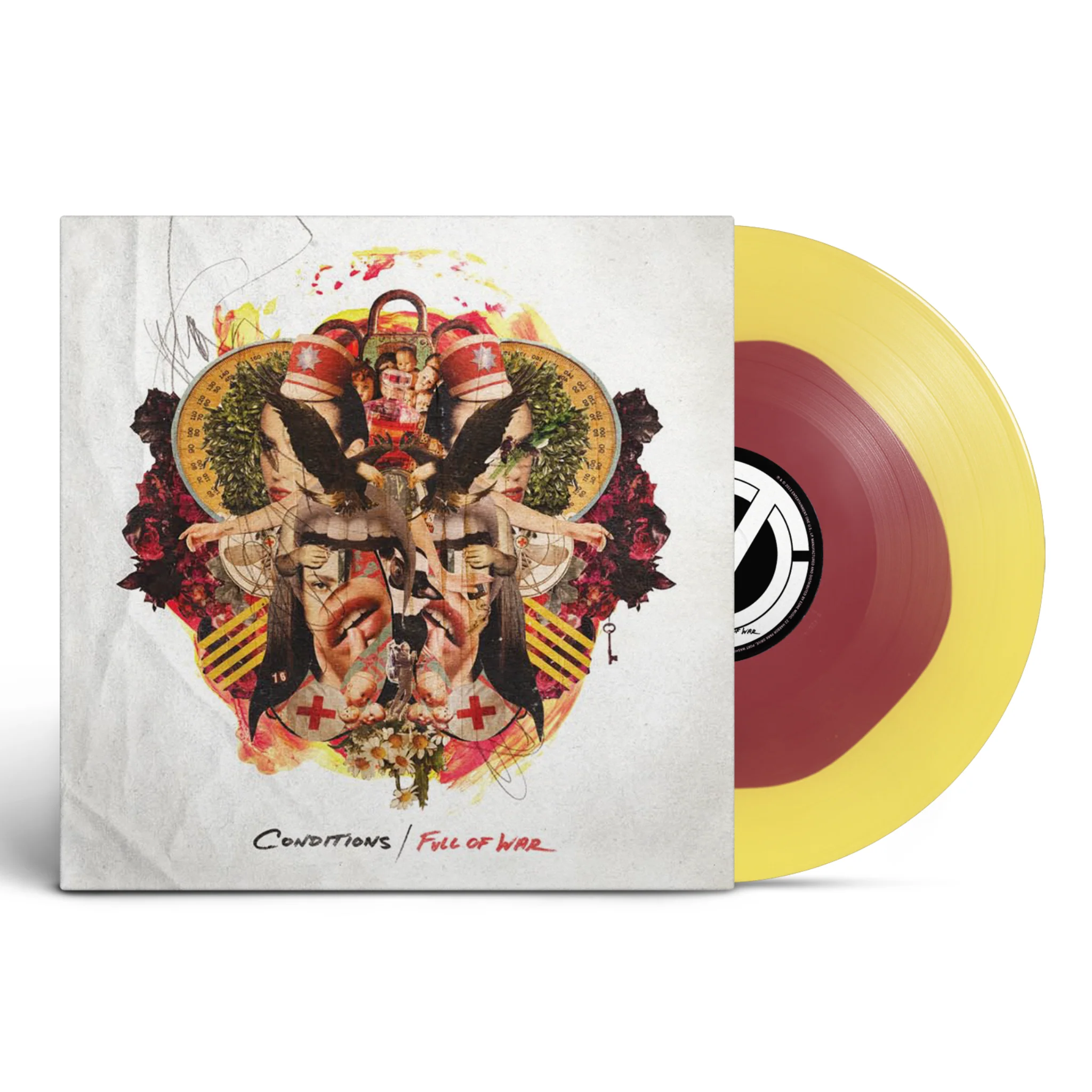 CONDITIONS 'FULL OF WAR' LP - COLOR IN COLOR