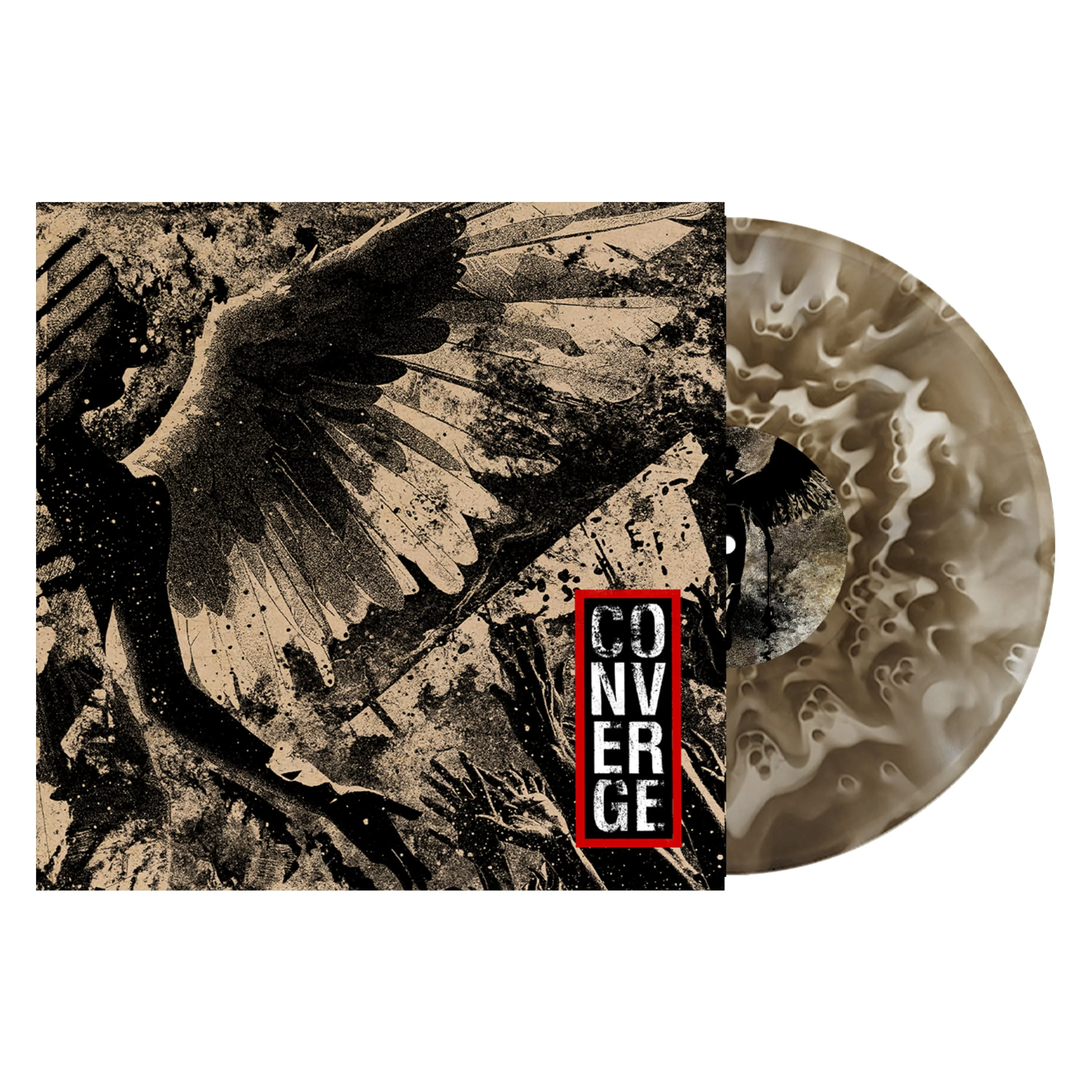 CONVERGE 'LOVE IS NOT ENOUGH' LP (Exclusive ' Limited to 500, Ghost Vinyl) + EXCLUSIVE SILKSCREEN WRAP