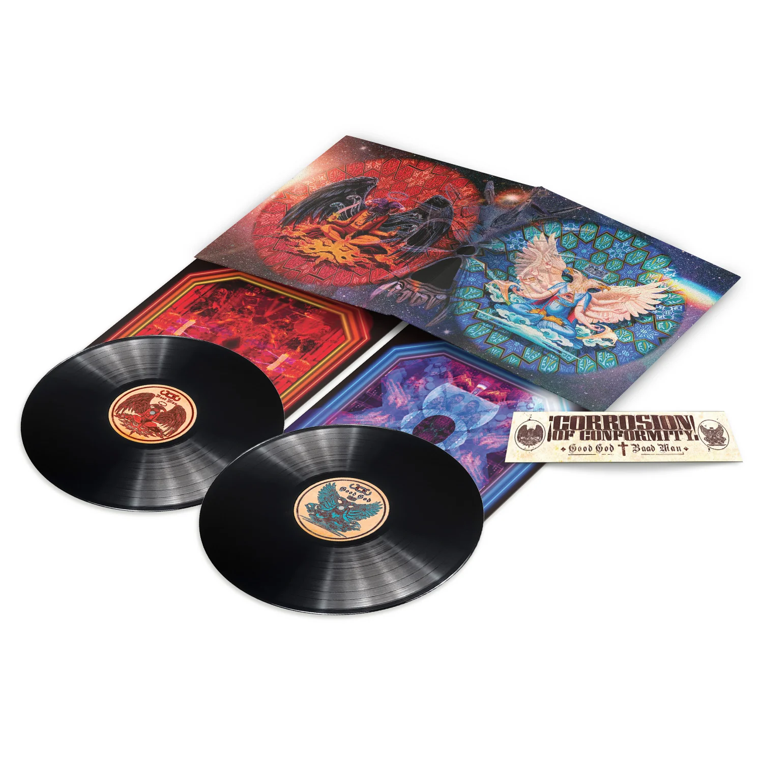 CORROSION OF CONFORMITY 'GOOD GOD/BAAD MAN' 2LP