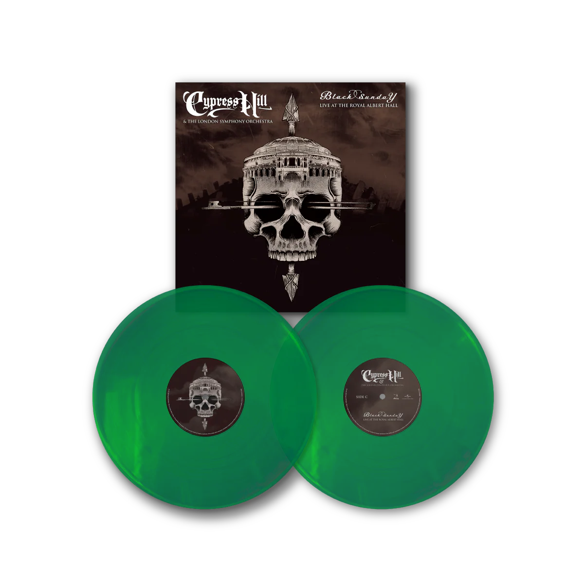 CYPRESS HILL: BLACK SUNDAY GRAPHIC NOVEL - SIGNED PLATINUM EDITION + 'CYPRESS HILL' LP & 'THE LONDON SYMPHONY ORCHESTRA: LIVE AT ROYAL ALBERT HALL' LP - LTD. - TRANSLUCENT GREEN - Image 3