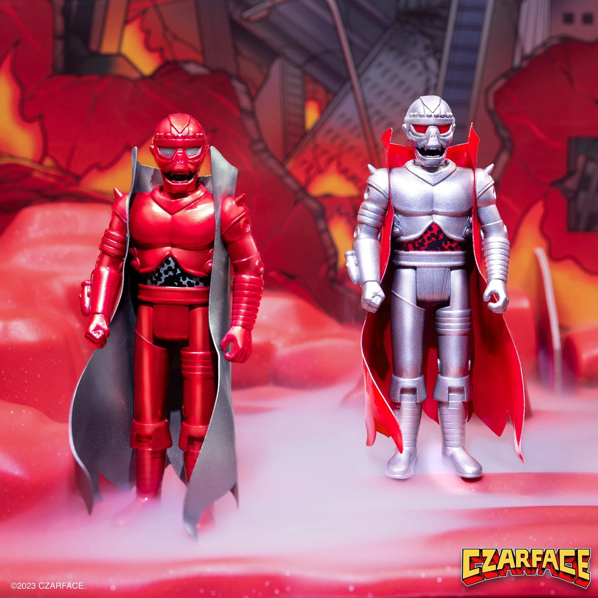 CZARFACE REACTION FIGURES BATTLE MODE DOUBLE-SIDED PLAYSET - Image 4