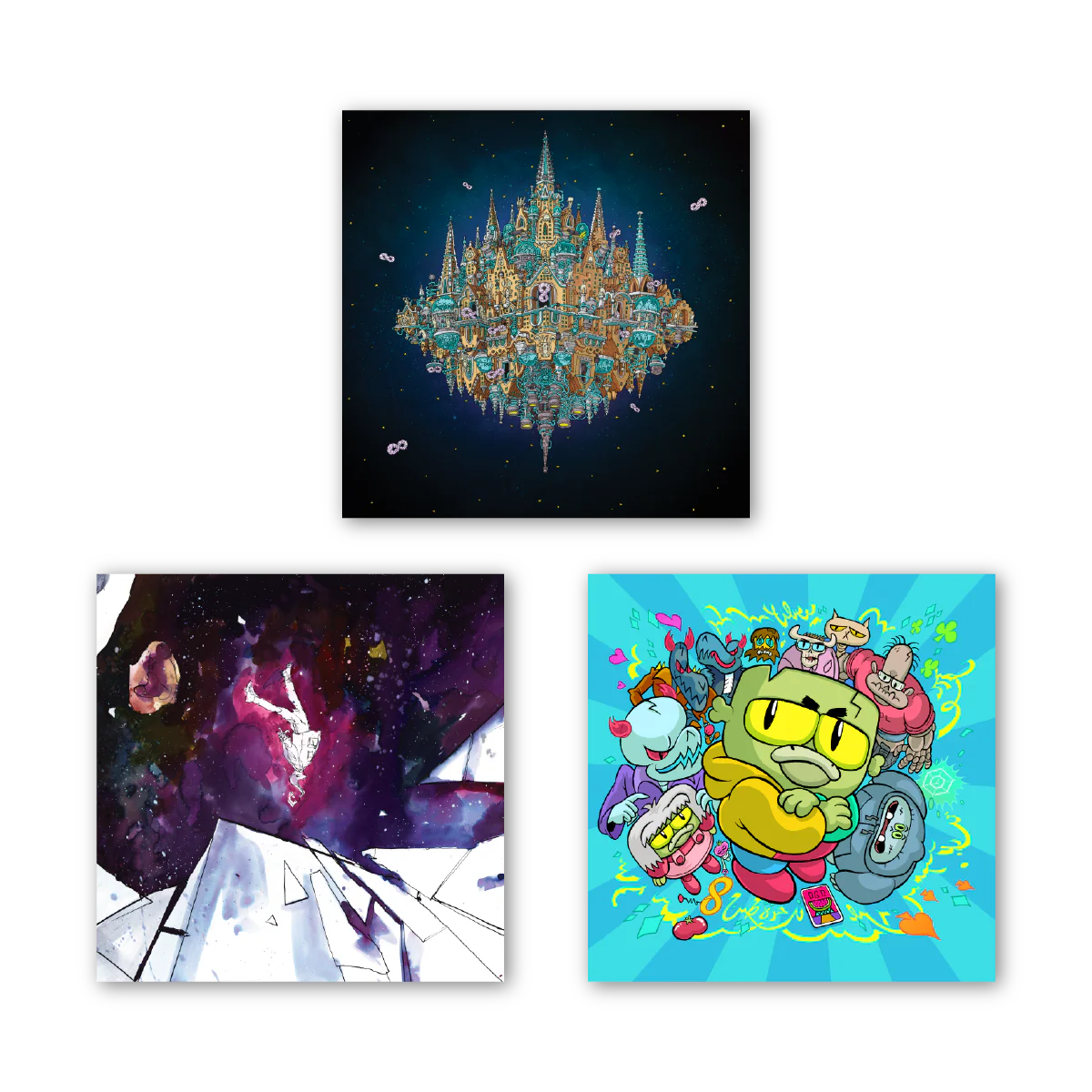 DANCE GAVIN DANCE: NIGHT OF THE FRUIT MAFIA//DANCE OF THE ROBOT GRAPHIC NOVEL - SIGNED PLATINUM EDITION - Image 5