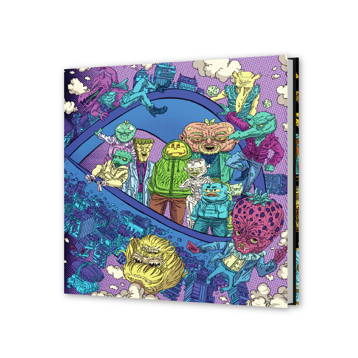 DANCE GAVIN DANCE: NIGHT OF THE FRUIT MAFIA//DANCE OF THE ROBOT GRAPHIC NOVEL - SIGNED PLATINUM EDITION - Image 9