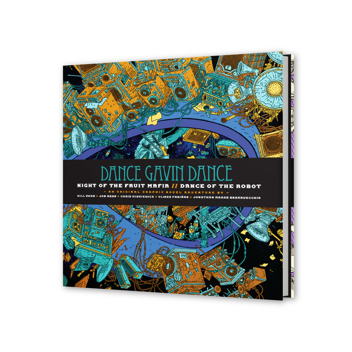 DANCE GAVIN DANCE: NIGHT OF THE FRUIT MAFIA//DANCE OF THE ROBOT GRAPHIC NOVEL - STANDARD EDITION