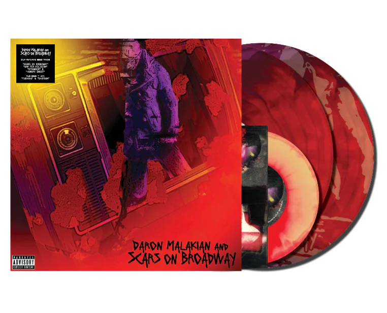 DARON MALAKIAN AND SCARS ON BROADWAY'SCARS ON BROADWAY' DELUXE 2LP - RED/PURPLE/SWIRL + 7" - RED/ORANGE/SWIRL