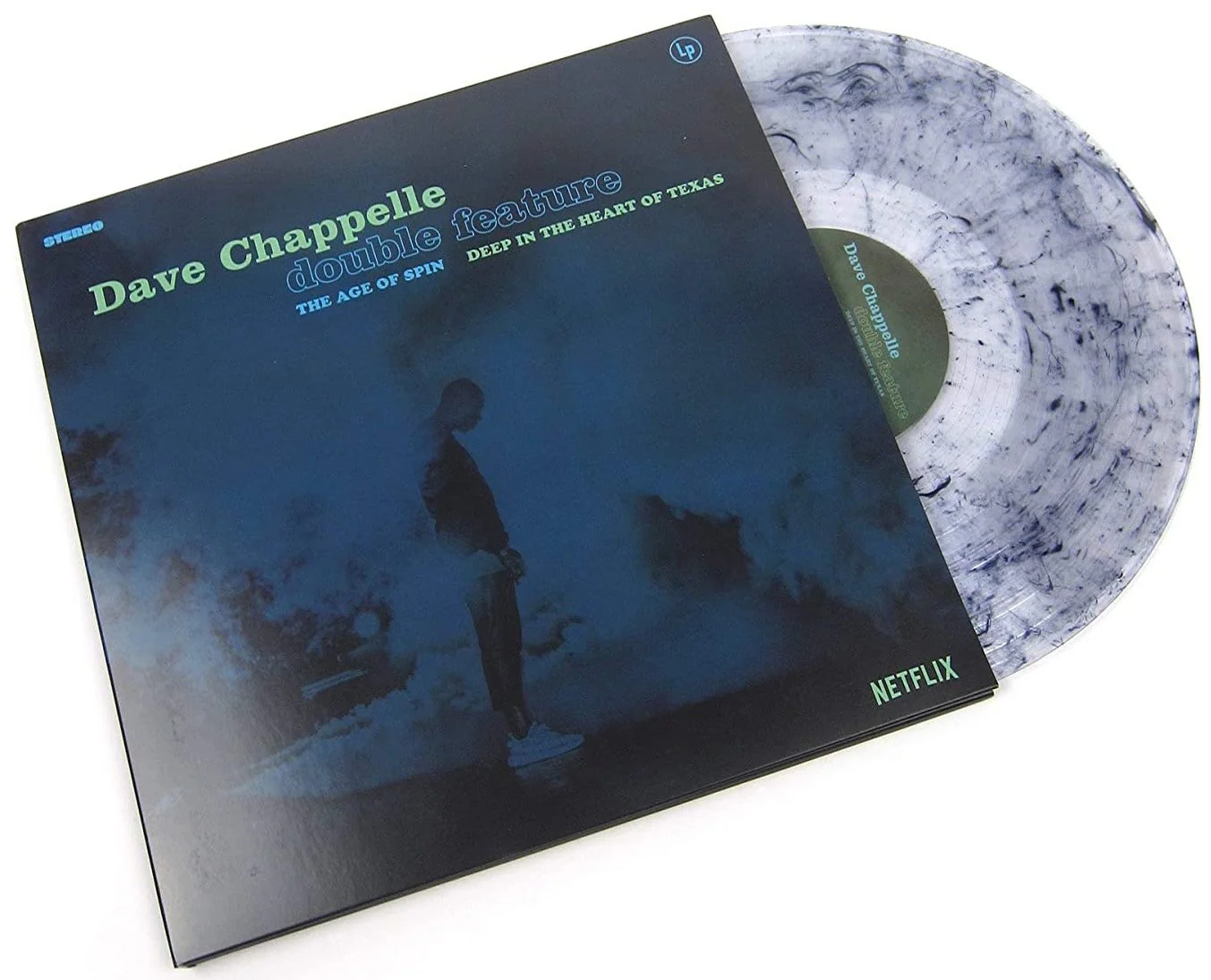 DAVE CHAPPELLE 'DOUBLE FEATURE: THE AGE OF SPIN & DEEP IN THE HEART OF TEXAS' 4LP - COLOR