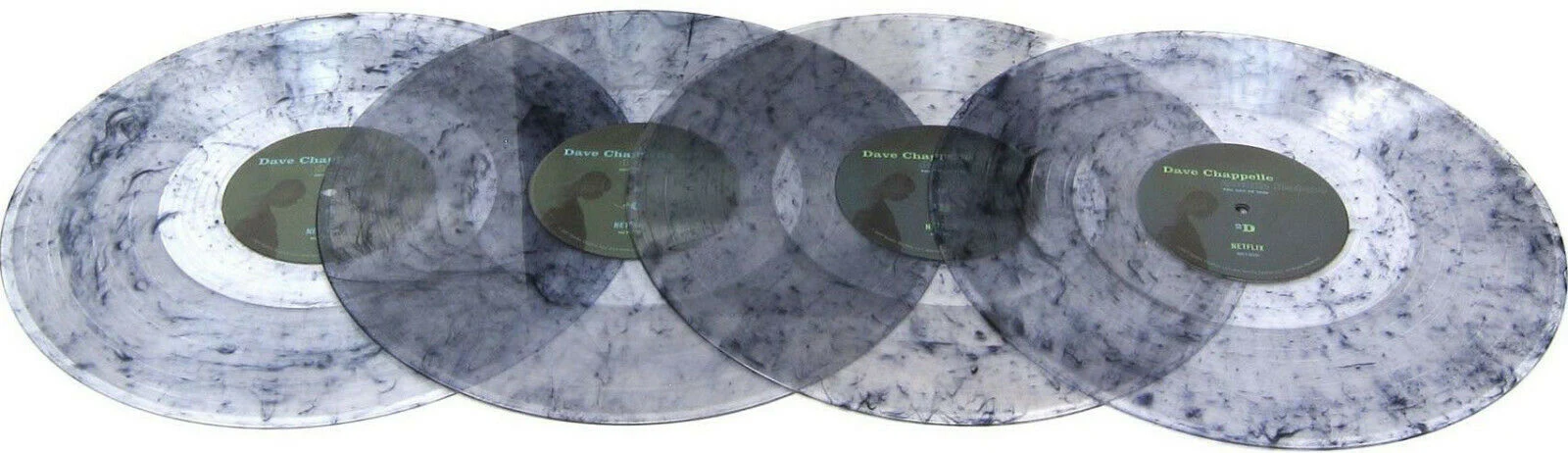 DAVE CHAPPELLE 'DOUBLE FEATURE: THE AGE OF SPIN & DEEP IN THE HEART OF TEXAS' 4LP - COLOR - Image 3