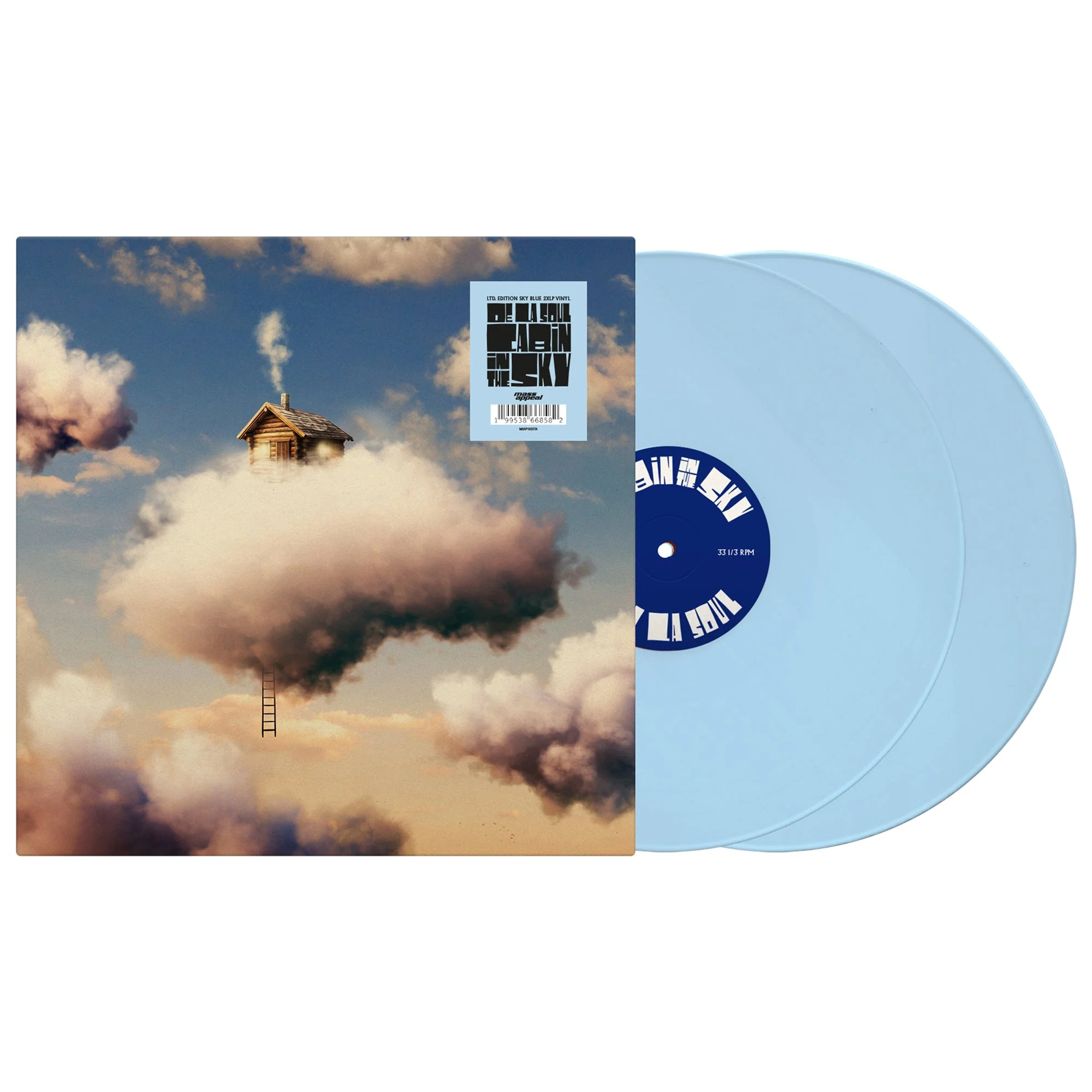 DE LA SOUL 'CABIN IN THE SKY' 2LP - LTD. - SKY BLUE