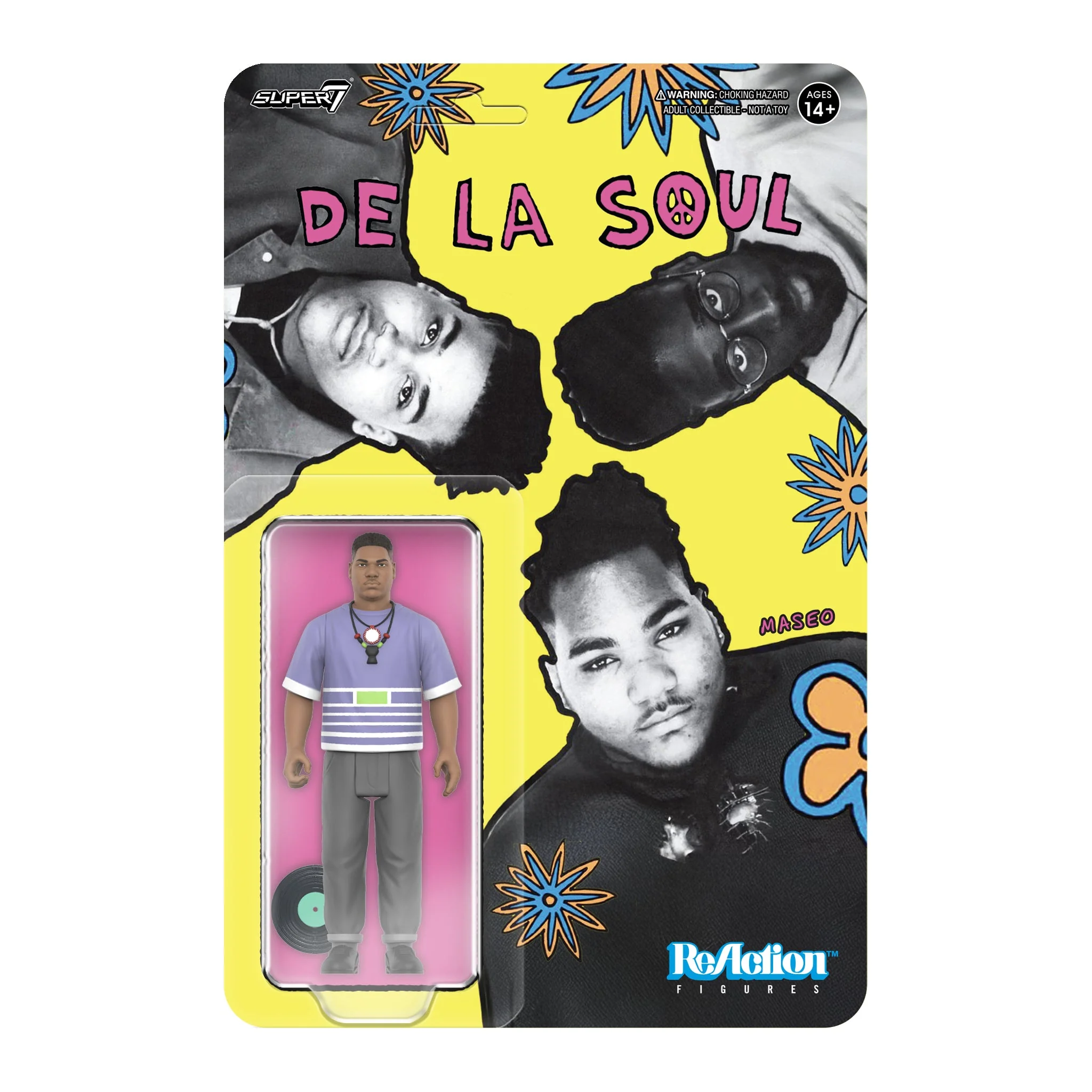 DE LA SOUL VINCENT "MASEO" MASON (ME, MYSELF & I) REACTION FIGURE WAVE 1 - Image 2