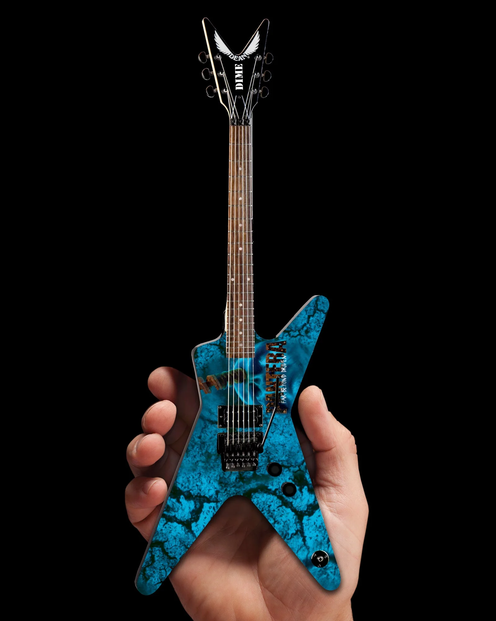 DEAN DIMEBAG PANTERA "DRIVEN" FBD ML MINIATURE GUITAR MODEL - ARTIST PROOF EDITION - Image 3