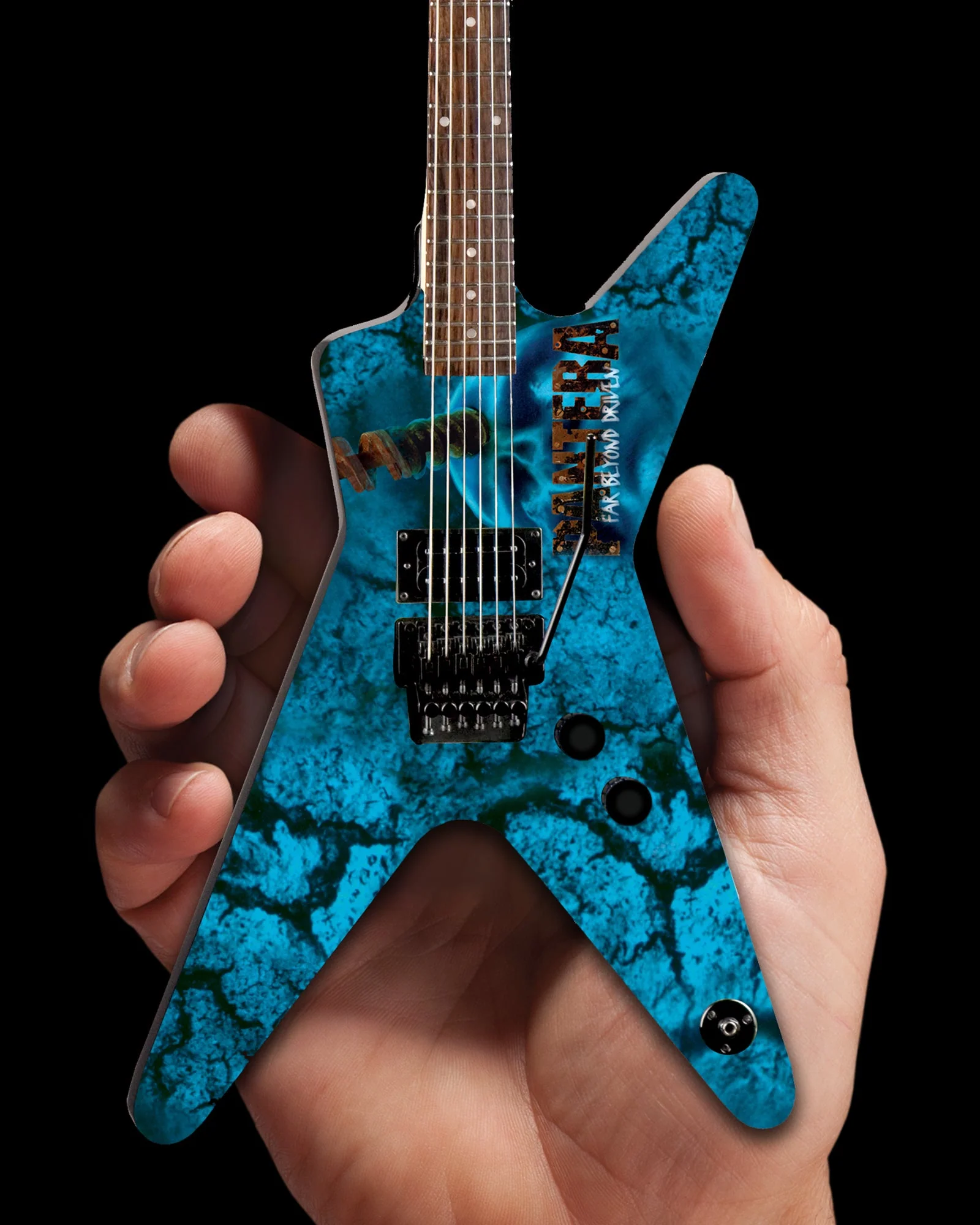 DEAN DIMEBAG PANTERA "DRIVEN" FBD ML MINIATURE GUITAR MODEL - ARTIST PROOF EDITION - Image 4