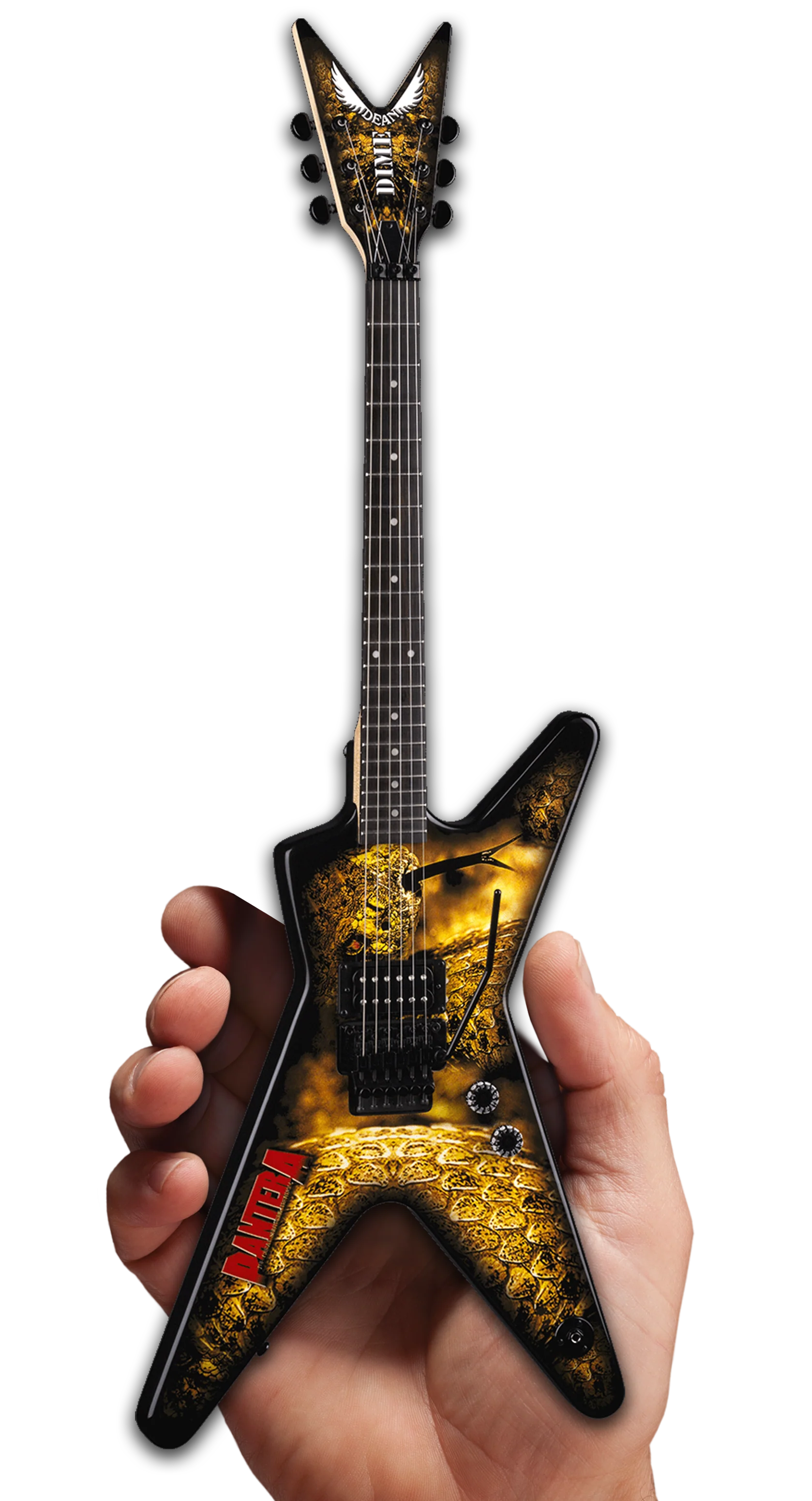 PANTERA - DEAN DIMEBAG - THE GREAT SOUTHERN TRENDKILL MINI GUITAR – 333 MADE