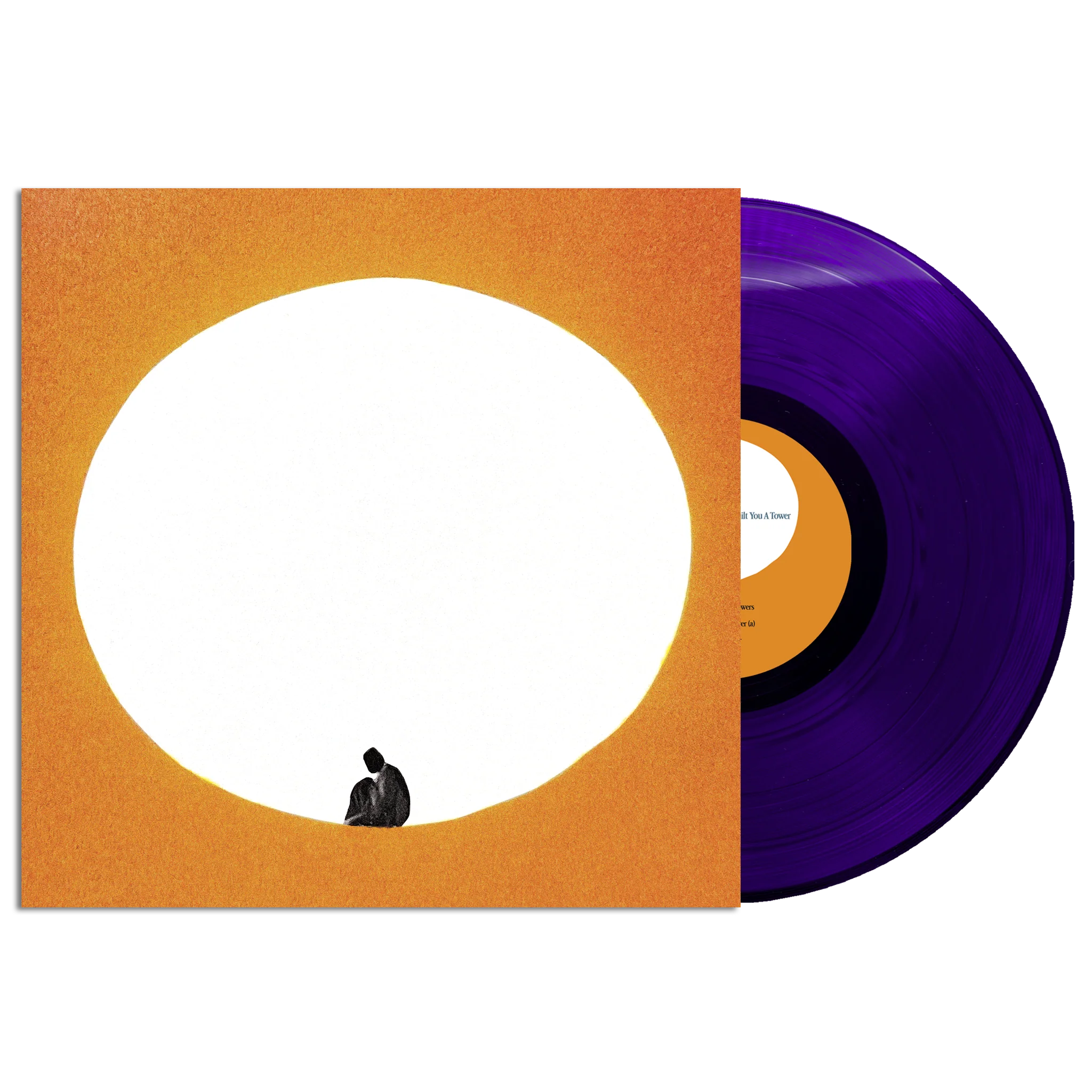 DEATH CAB FOR CUTIE 'I BUILT YOU A TOWER' LP - EXCLUSIVE - LTD. 500 - CLEAR PURPLE