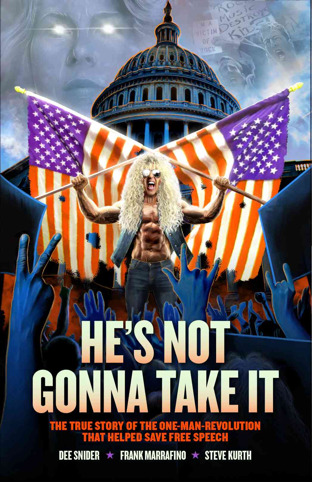 DEE SNIDER: HE'S NOT GONNA TAKE IT HARDCOVER GRAPHIC NOVEL - Image 2
