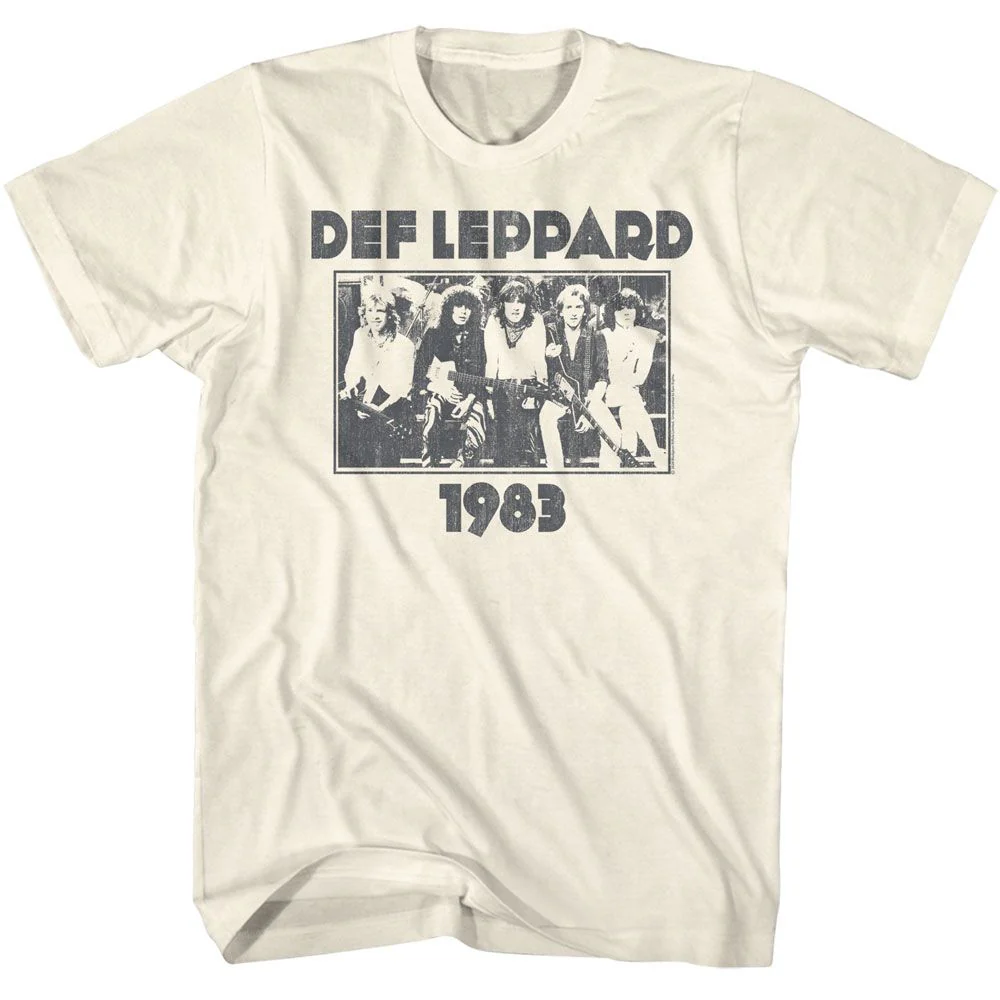 DEF LEPPARD - MONOCHROME 1983 SHIRT