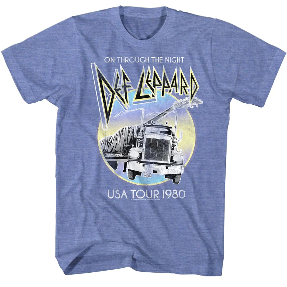 DEF LEPPARD - PASTEL NIGHT SHIRT