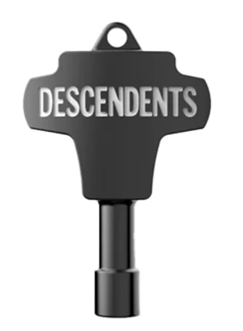 DESCENDENTS - COLLECTIBLE SIGNATURE DRUM KEY (BLACK VARIANT) - Image 2