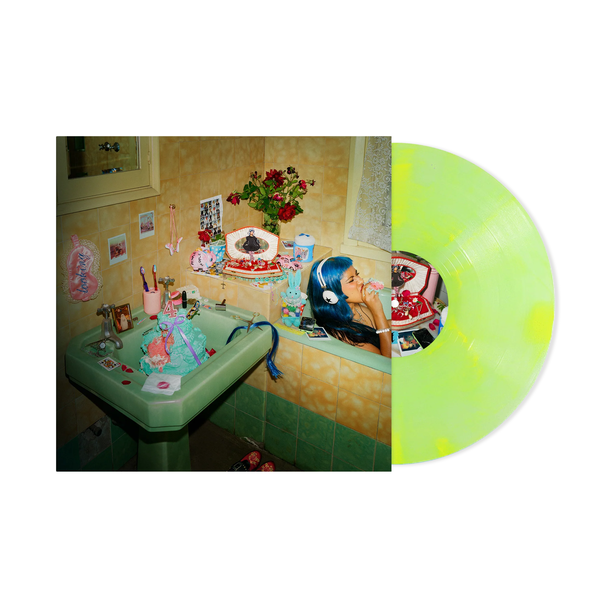 ECCA VANDAL ‘LOOKING FOR PEOPLE TO UNFOLLOW’ LP (Exclusive – Limited to 500, Gaff Green Vinyl)