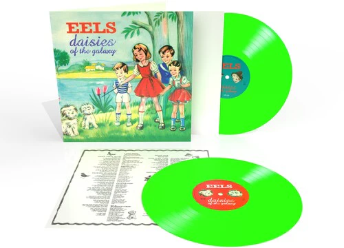 EELS 'DAISIES OF THE GALAXY' 25TH ANNIVERSARY 2LP - FLUORESCENT GREEN